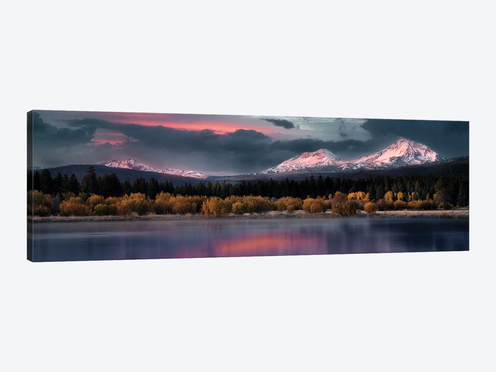 Sisters Sunrise Panoramic by Dennis Frates 1-piece Art Print