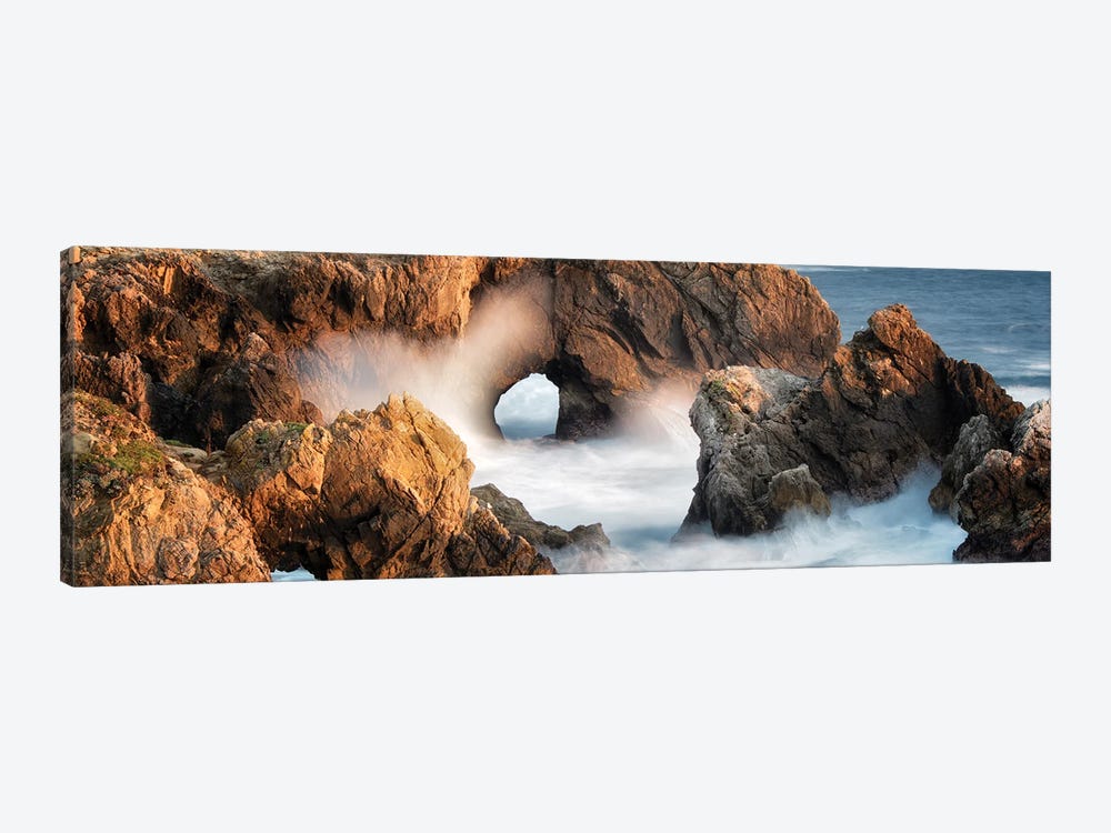 Sea Arch Panoramic by Dennis Frates 1-piece Canvas Wall Art