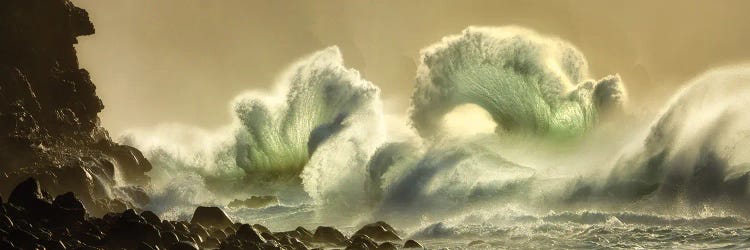 Tropical Storm Waves Panoramic