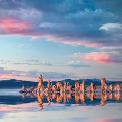 Mono Sunrise III by Dennis Frates framed canvas print