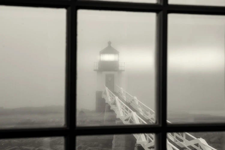 Foggy Lighthouse View