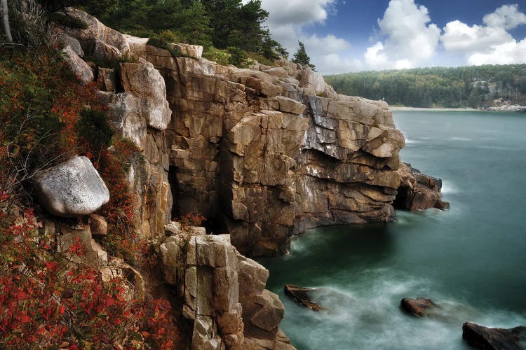 Acadia Coastline II by Dennis Frates wall art