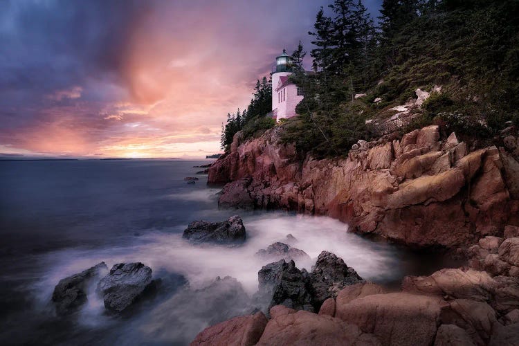 Acadia Lighthouse Sunrise