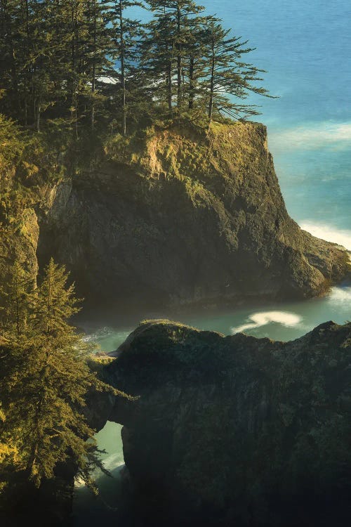 Rocky Seashore by Dennis Frates wall art