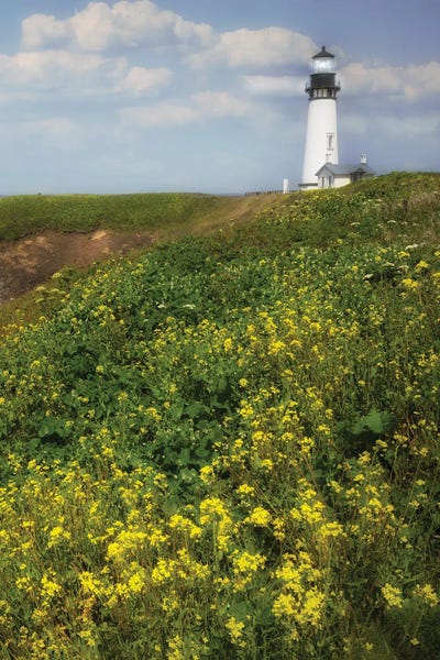 Nature Lover: Floral Lighthouse II by Dennis Frates
