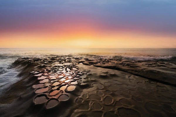 Coastal Rocks Sunset