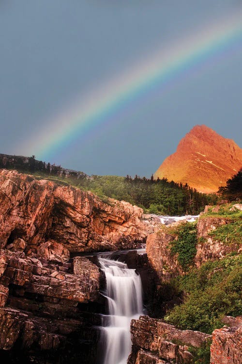 Rainbow Falls by Dennis Frates wall art