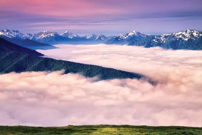 Olympic Sunrise by Dennis Frates canvas print