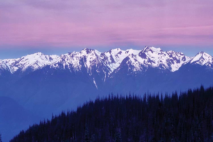 Olympic Sunset by Dennis Frates wall art