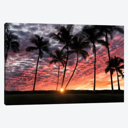Seaside Sunset Canvas Artwork by Dennis Frates | iCanvas