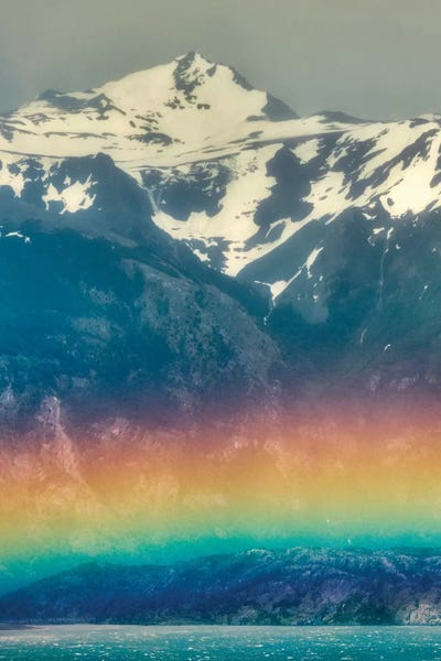 Patagonia Rainbow II by Dennis Frates metal wall art