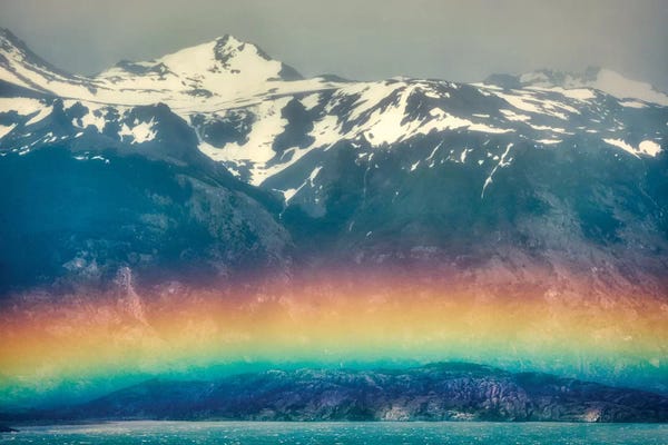 Rainbows: Patagonia Rainbow III by Dennis Frates