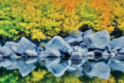 Autumn Reflection II by Dennis Frates canvas print