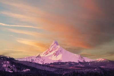 Dennis Frates - Multi Panel Prints: Cascade Sunrise by Dennis Frates