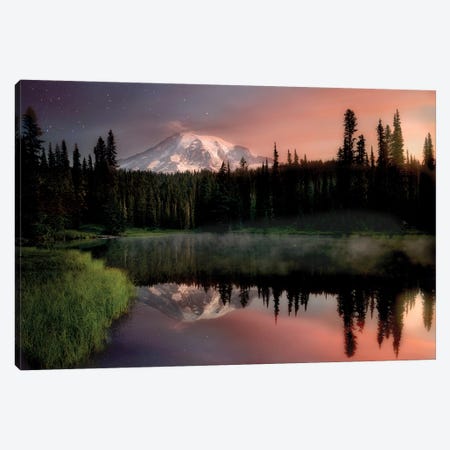Reflection Lake Canvas Print #DEN275} by Dennis Frates Canvas Wall Art