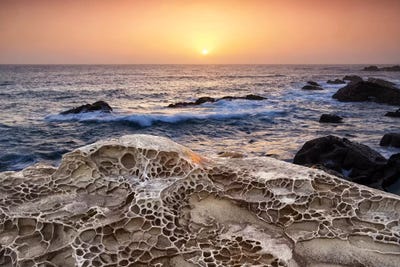 Salt Point Sand Formations by Dennis Frates canvas print