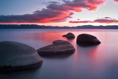 Shoreline Sunrise I by Dennis Frates canvas print