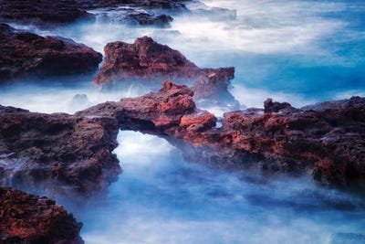 Soft Sea Arch by Dennis Frates canvas print