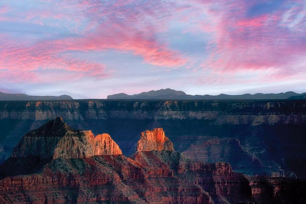 Grand Canyon National Park: Sunset Grand Canyon I by Dennis Frates