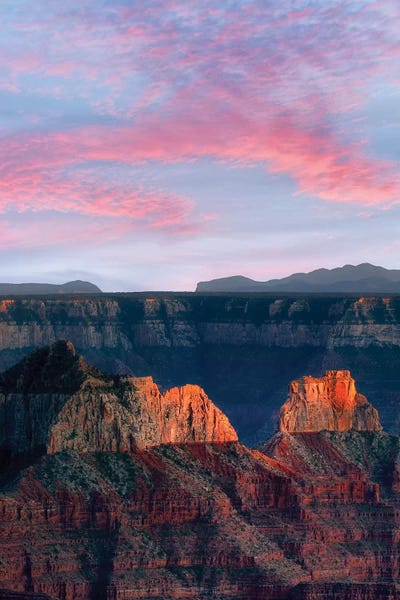 Grand Canyon National Park: Sunset Grand Canyon II by Dennis Frates