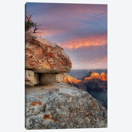 Sunset Grand Canyon IV Canvas Print #DEN339} by Dennis Frates Canvas Artwork