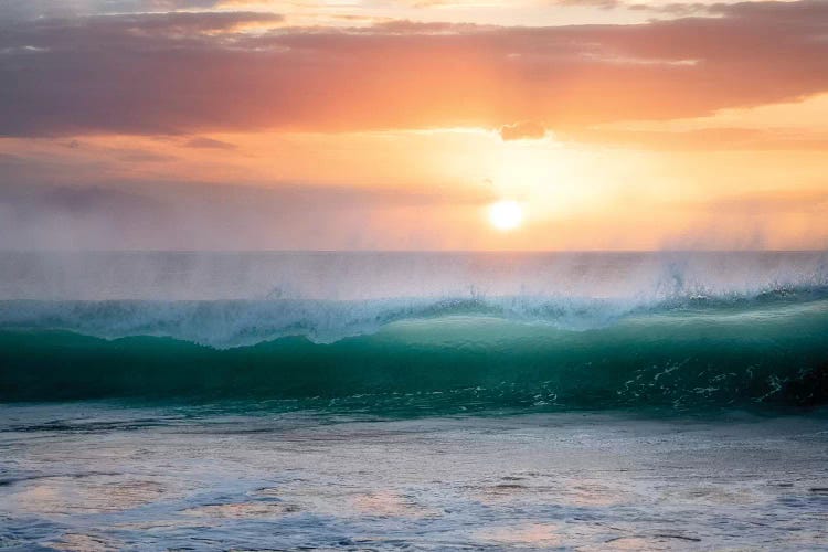 Sunset Wave by Dennis Frates wall art
