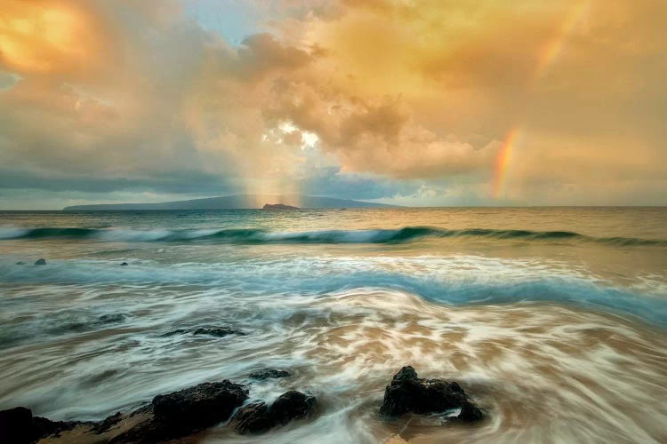 Surf Rainbow by Dennis Frates wall art