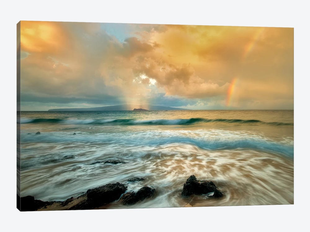 Surf Rainbow by Dennis Frates 1-piece Art Print