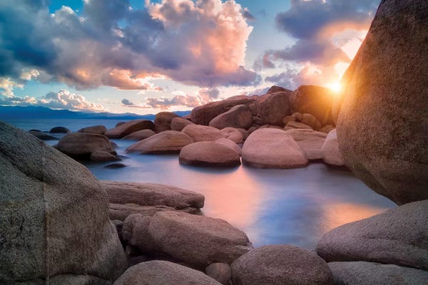 Nevada: Tahoe Shore I by Dennis Frates