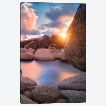 Tahoe Shore II Canvas Print #DEN351} by Dennis Frates Canvas Wall Art