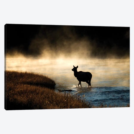 The Crossing Canvas Print #DEN359} by Dennis Frates Canvas Artwork