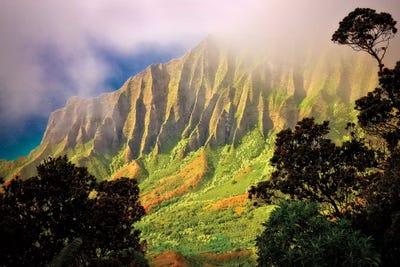 Tropical Sunrise by Dennis Frates canvas print