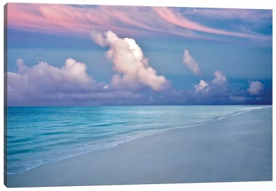 Turks And Caicos Sunrise Canvas Art Print - The Seven Wonders of the World