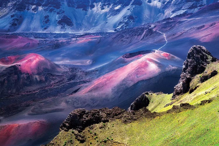 Volcanic Hues by Dennis Frates wall art
