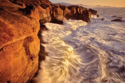 Wave Sculpture by Dennis Frates canvas print