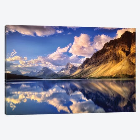 Canadian Reflection Canvas Print #DEN52} by Dennis Frates Canvas Wall Art