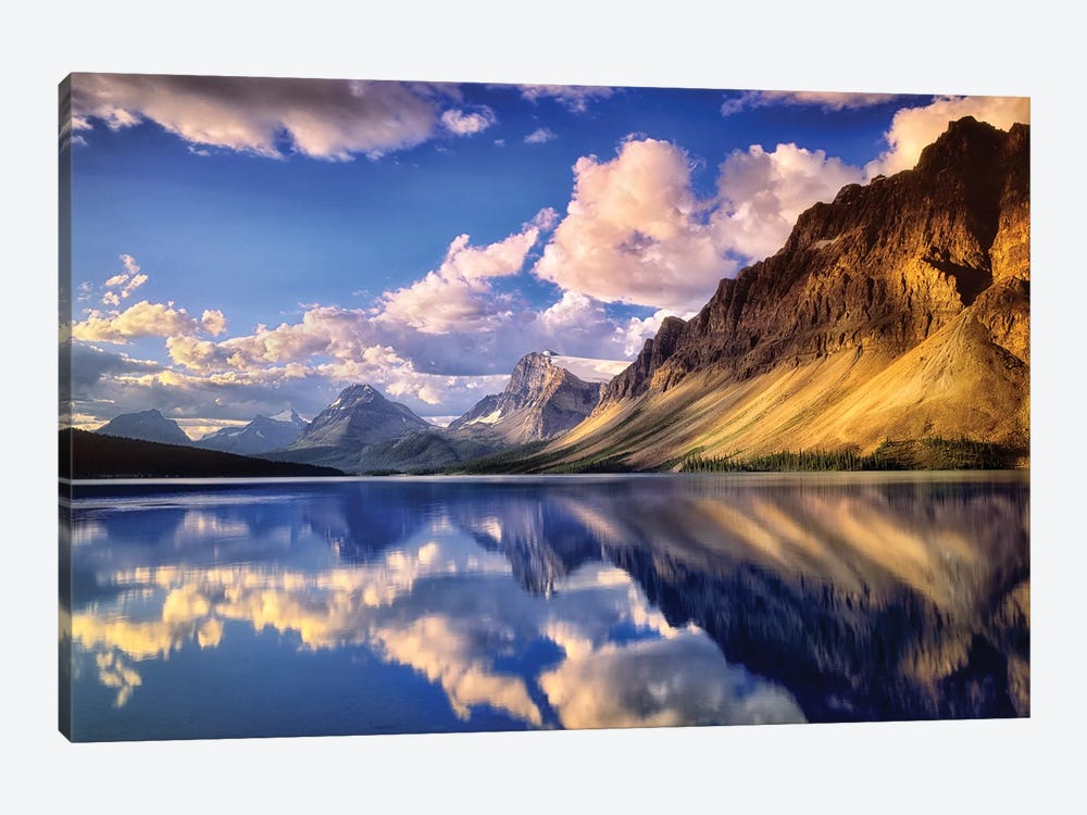 Canadian Reflection by Dennis Frates 1-piece Canvas Print