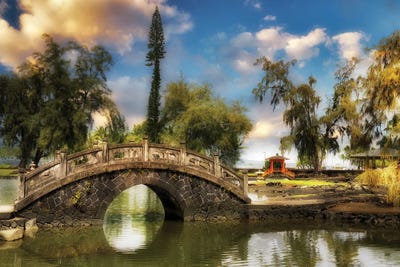 Hawaiian Gardens by Dennis Frates canvas print