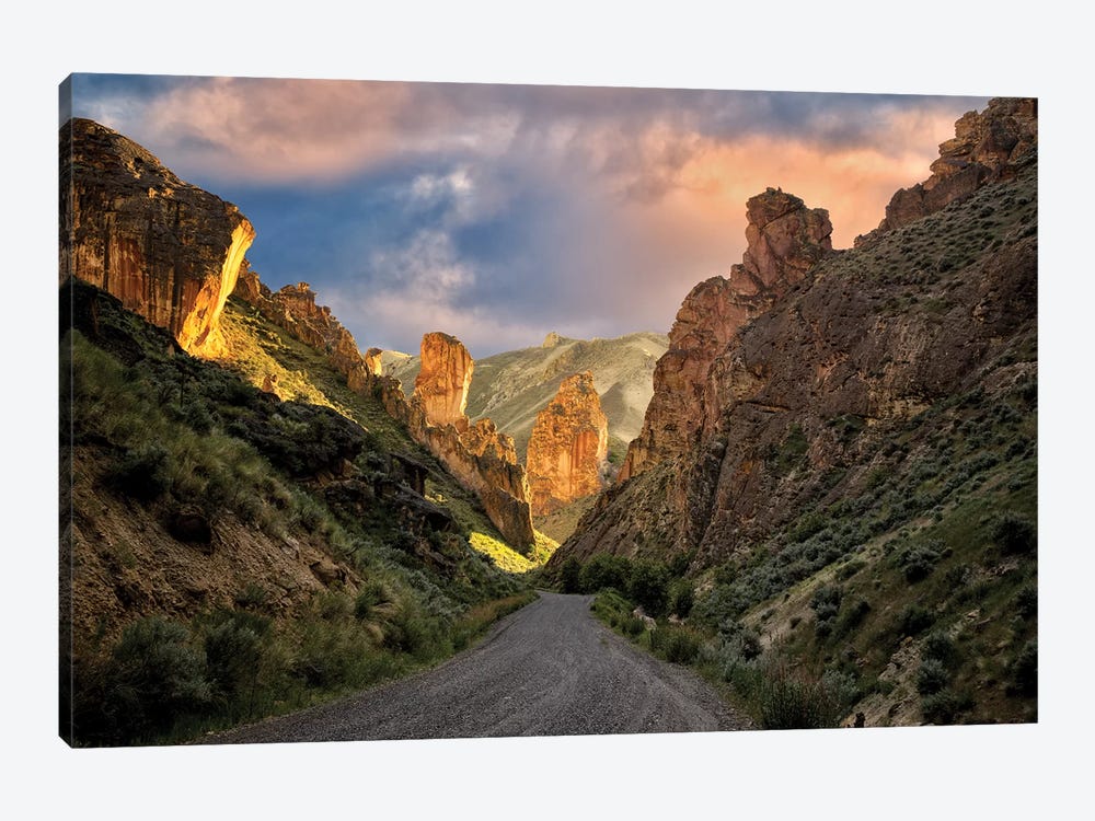 Canyon Walls by Dennis Frates 1-piece Canvas Art Print