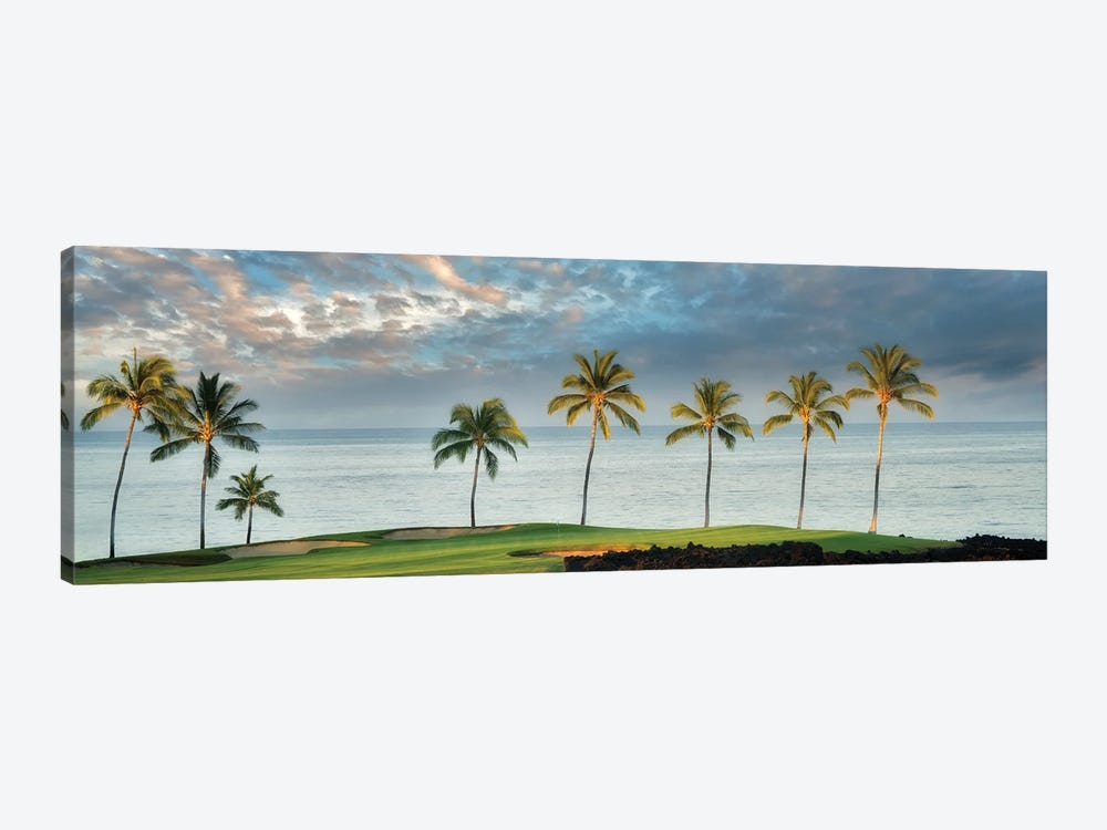 Golf Course Sunrise by Dennis Frates 1-piece Canvas Art Print