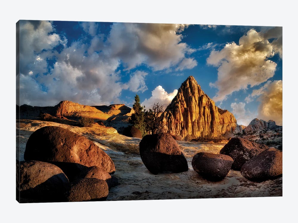 Capitol Reef Boulders by Dennis Frates 1-piece Canvas Wall Art