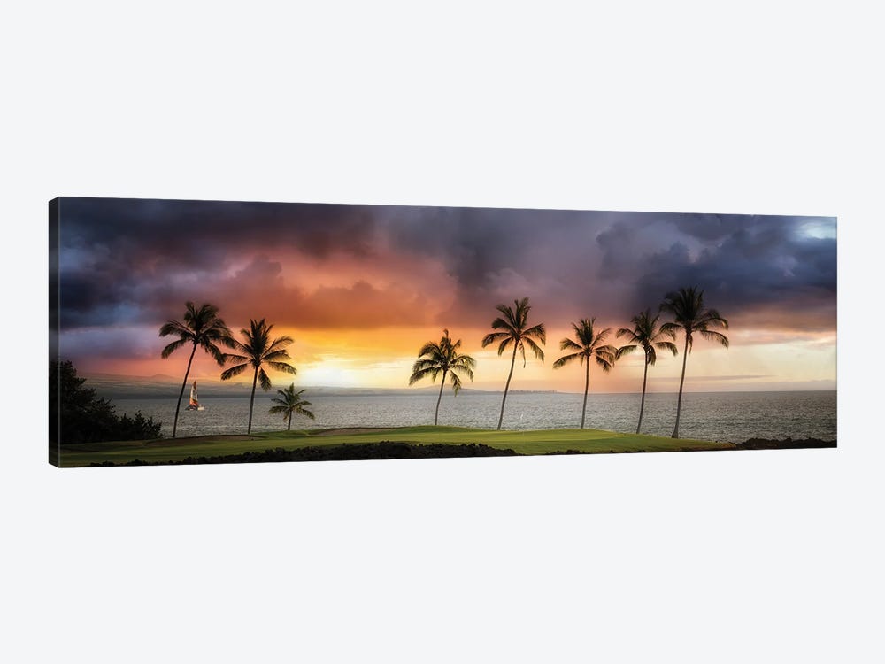 Hawaii Sunset II Art Print by Dennis Frates | iCanvas