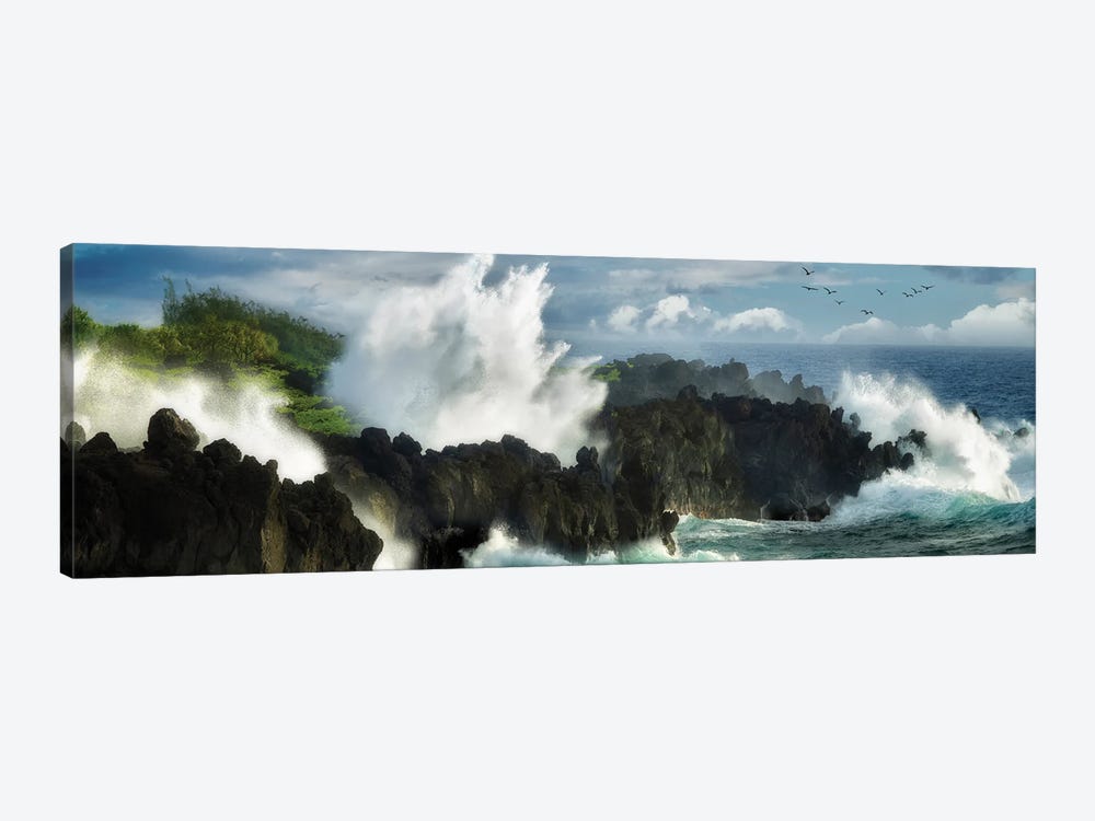 Oceans Fury by Dennis Frates 1-piece Canvas Wall Art