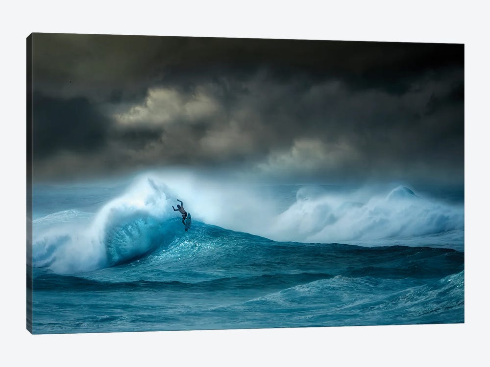 Storm Wave II by Dennis Frates 1-piece Canvas Art Print