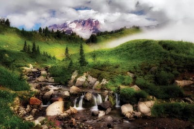 Clearing Peak by Dennis Frates canvas print