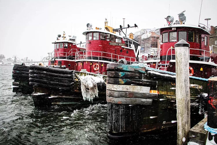 Winter Tugs by Debbra Obertanec wall art