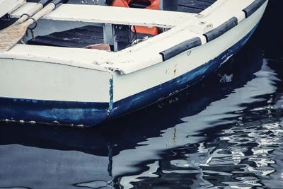 Blue Dory by Debbra Obertanec canvas print