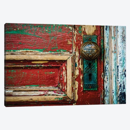 Red Door Canvas Print #DEO125} by Debbra Obertanec Canvas Print