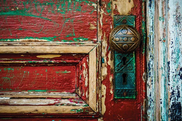 Doors: Red Door by Debbra Obertanec