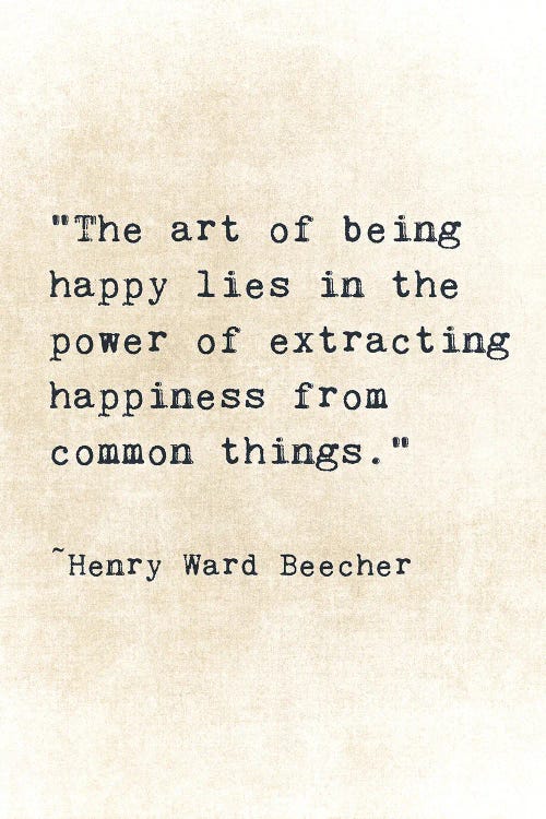 The Art Of Being Happy